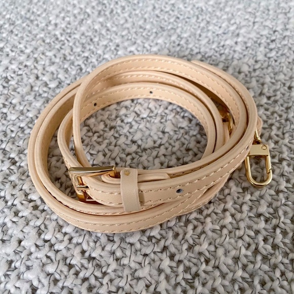 Leather Strap Replacement Cream Light Patina - Picture 3 of 6